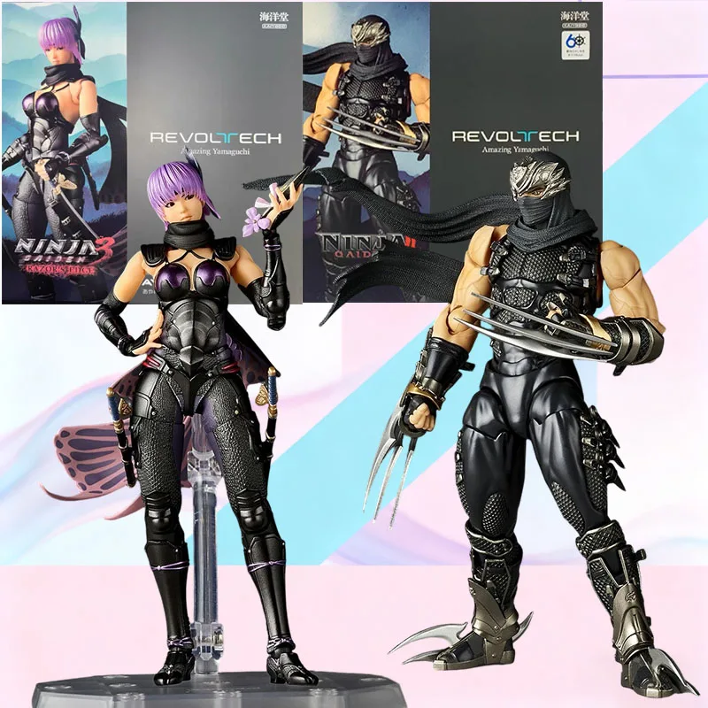 

Абсолютно новая оригинальная коллекционная модель Kaiyodo Amazing Yamaguchi Ninja Gaiden: Рю Хаябуса, Аяне, 150 мм, с высокой степенью артикуляции