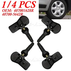 TPMS Tire Pressure Sensor 1/4PCSFor Dacia Dokker Lodgy Logan Oroch Sandero Renault QM3 Kangoo Clio Captur 40700-9322R 407001628R