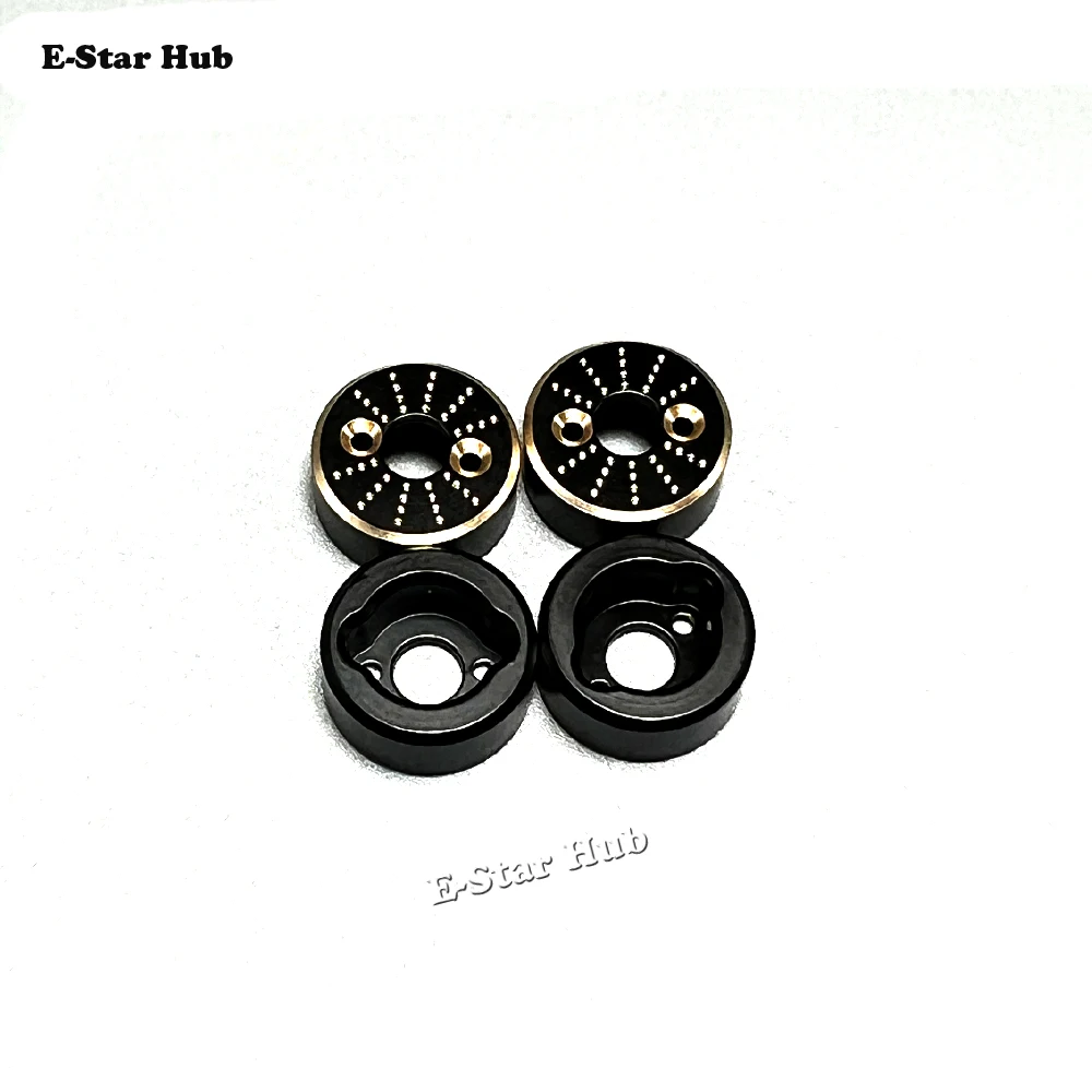Gegengewichte für Vorder- und Hinterachse aus Messing für Axial 1/30 SCX30 Metall-Upgrade-Teile RC Crawler Car