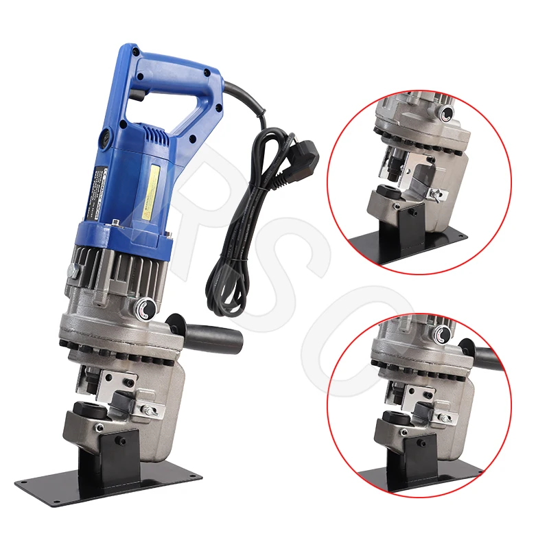 Electric Hydraulic Angle Steel Cutting Machine Hydraulic Punching Machine Angle Steel Cutting 45°angle Arc Cutting Punching Tool