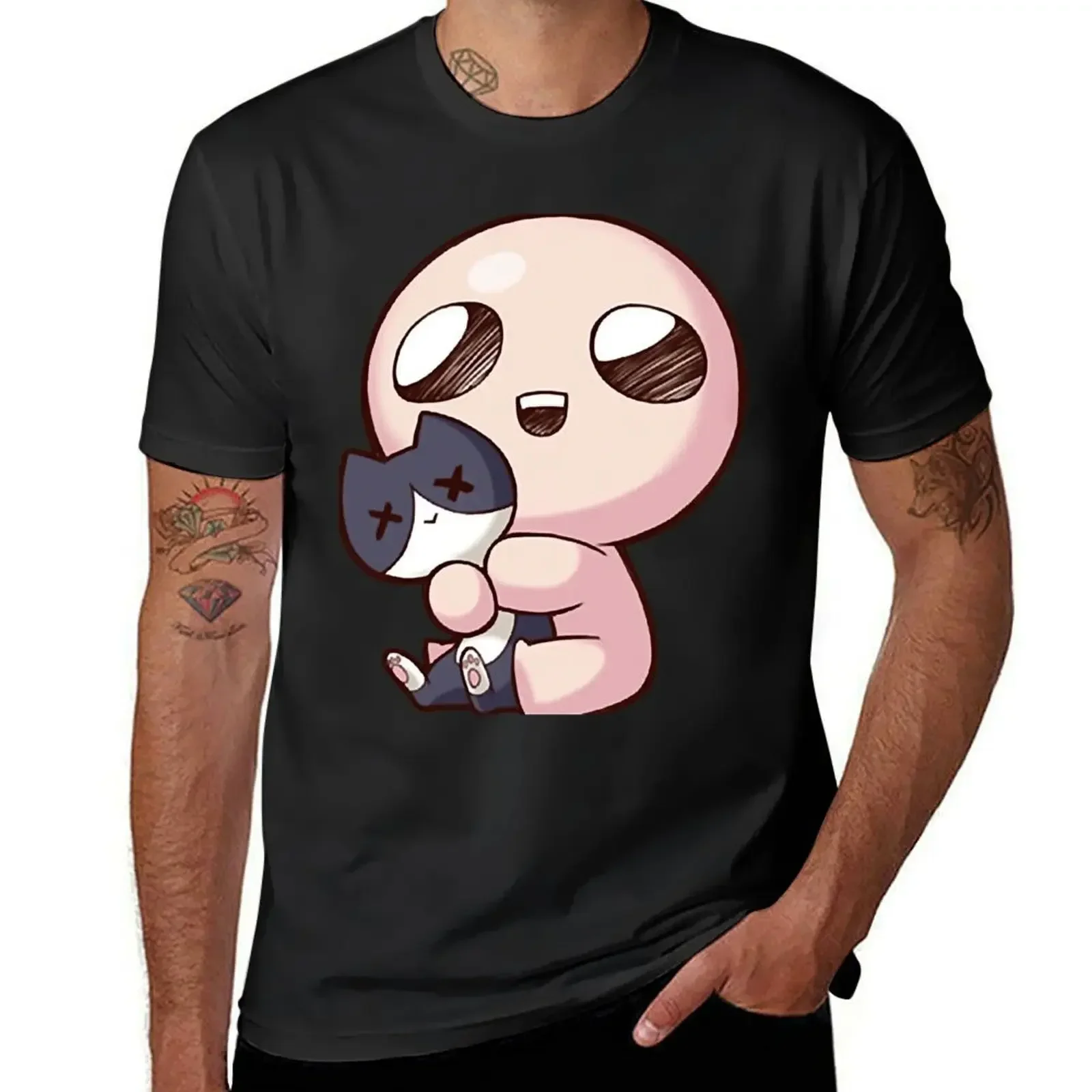 The Binding of Issac - Issac T-Shirt heavyweights tops vintage graphic tee baggy shirts mens graphic t-shirts anime