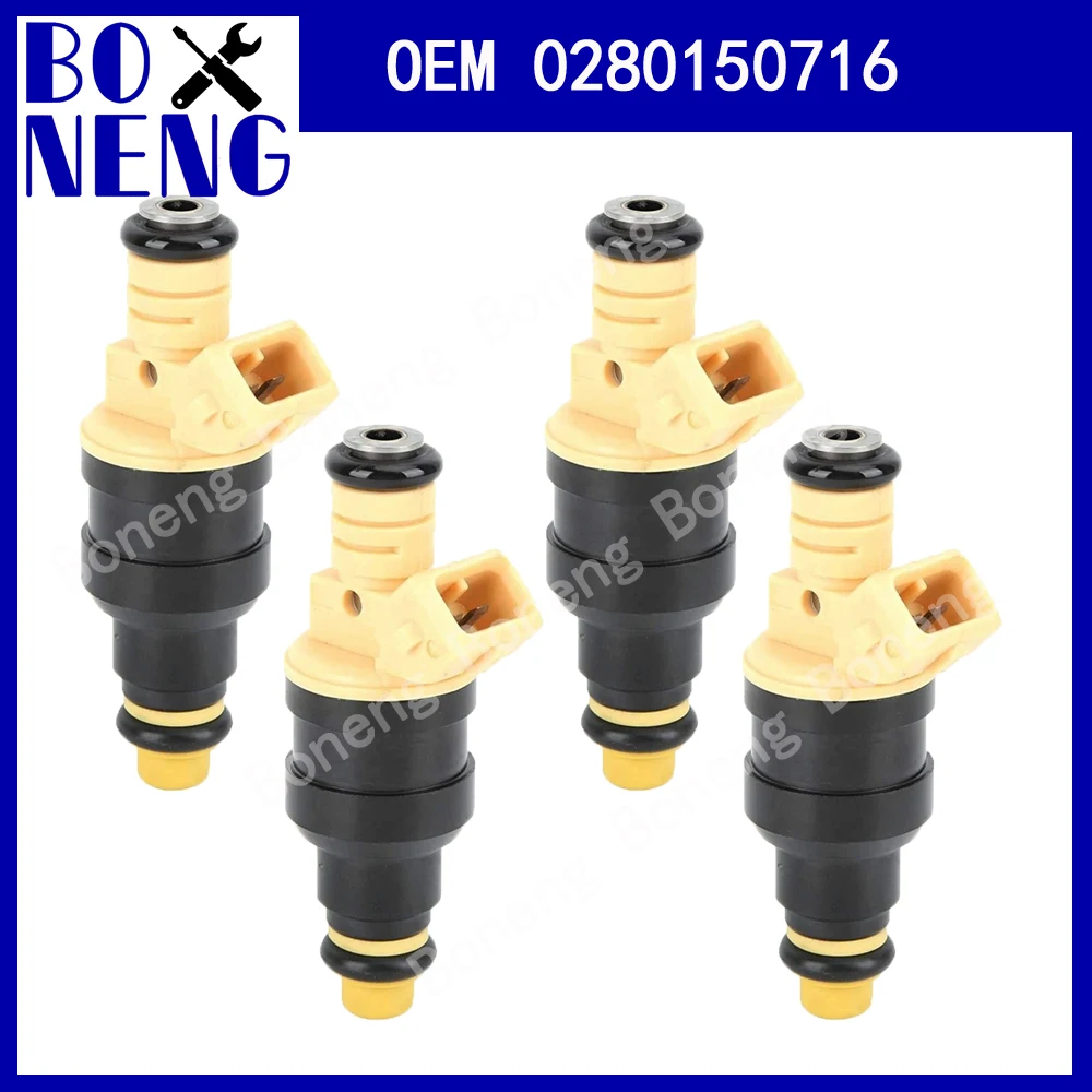 4 шт./лот OEM 0280150716   Форсунка топливной форсунки мотоцикла для BMW K75 K1100 K1200 K75 K75T K75C 0280150941 0280150211 0280150210
