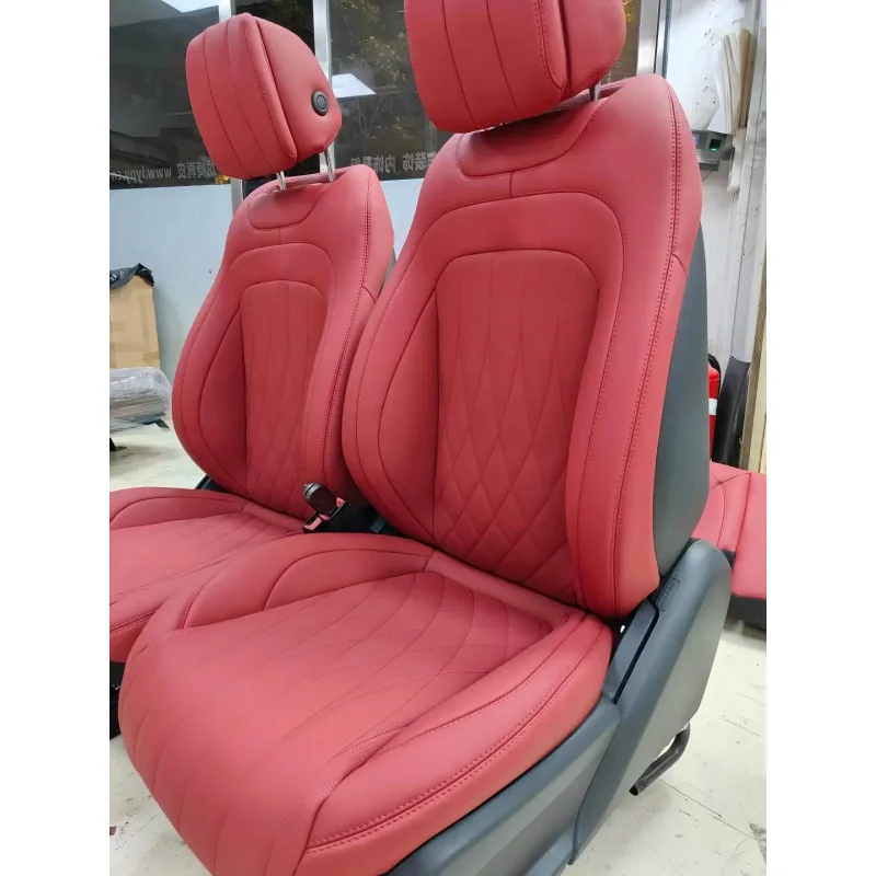 

Чехлы для сидений из кожи для Mercedes-Benz G-класса G350, G500, G550, G63, G65 Big G