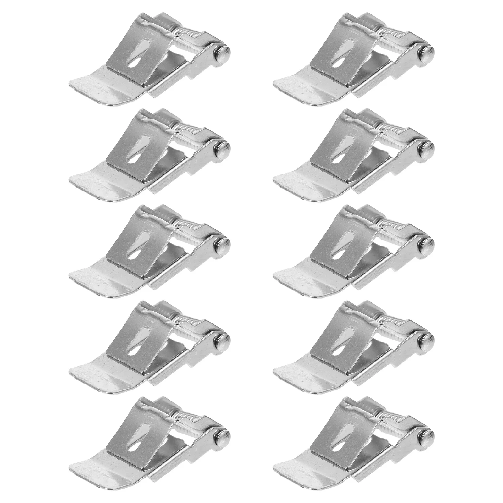 

10Pcs Recessed Light Spring Clips Sturdy Metal Panel Lamp Clips for LED Downlights Clamp Replacement