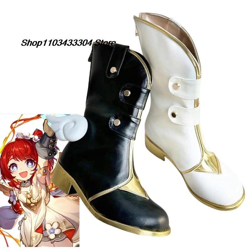 Honkai Star Rail Tribbie Cosplay Shoes Lolita Shoes Little girl Trianne Role Play Trinnon Shoes For Halloween Carnival Prop