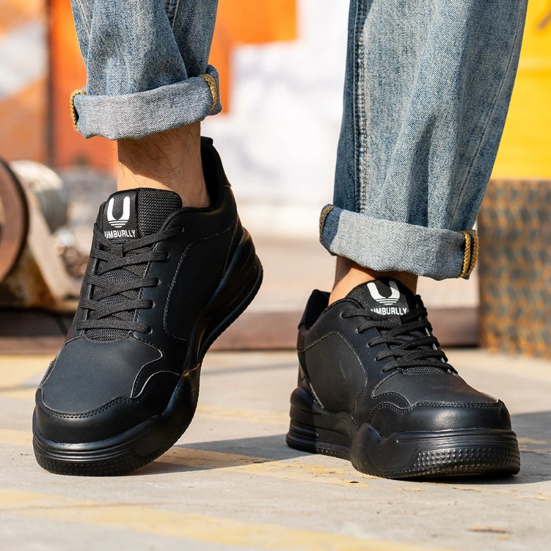 

Мужские защитные ботинки со стальным носком, противоударные рабочие кроссовки, легкие, устойчивые к проколам, неразрушимые, тактические ботинки