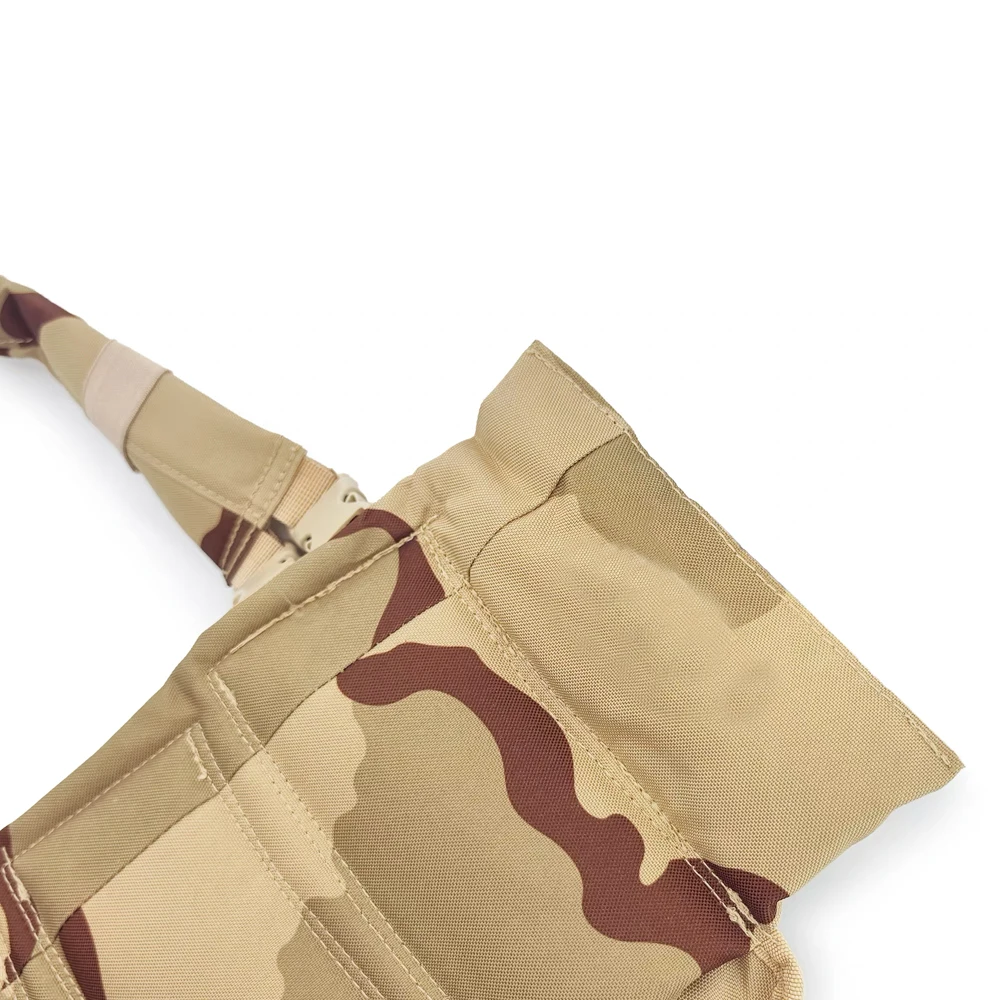 Chaleco táctico 1000D poliéster – Portaplacas para airsoft y militar - imagen 2