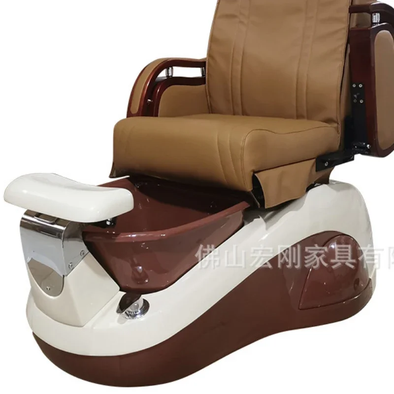 Divano per nail art Poltrona da massaggio elettrica per pediluvio Cura delle mani e dei piedi Sedia multifunzionale per lavaggio dei piedi Cosmetico speciale per salone di ciglia