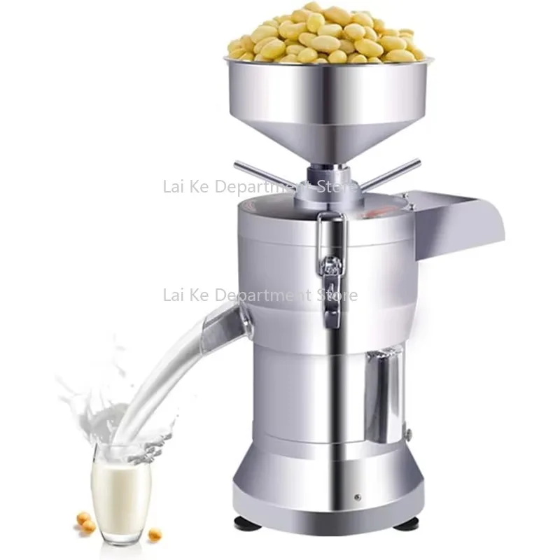 Máquina automática Industrial para hacer leche de nueces y Tofu, molinillo eficiente de leche de soja y soja con Motor para preparación de alimentos