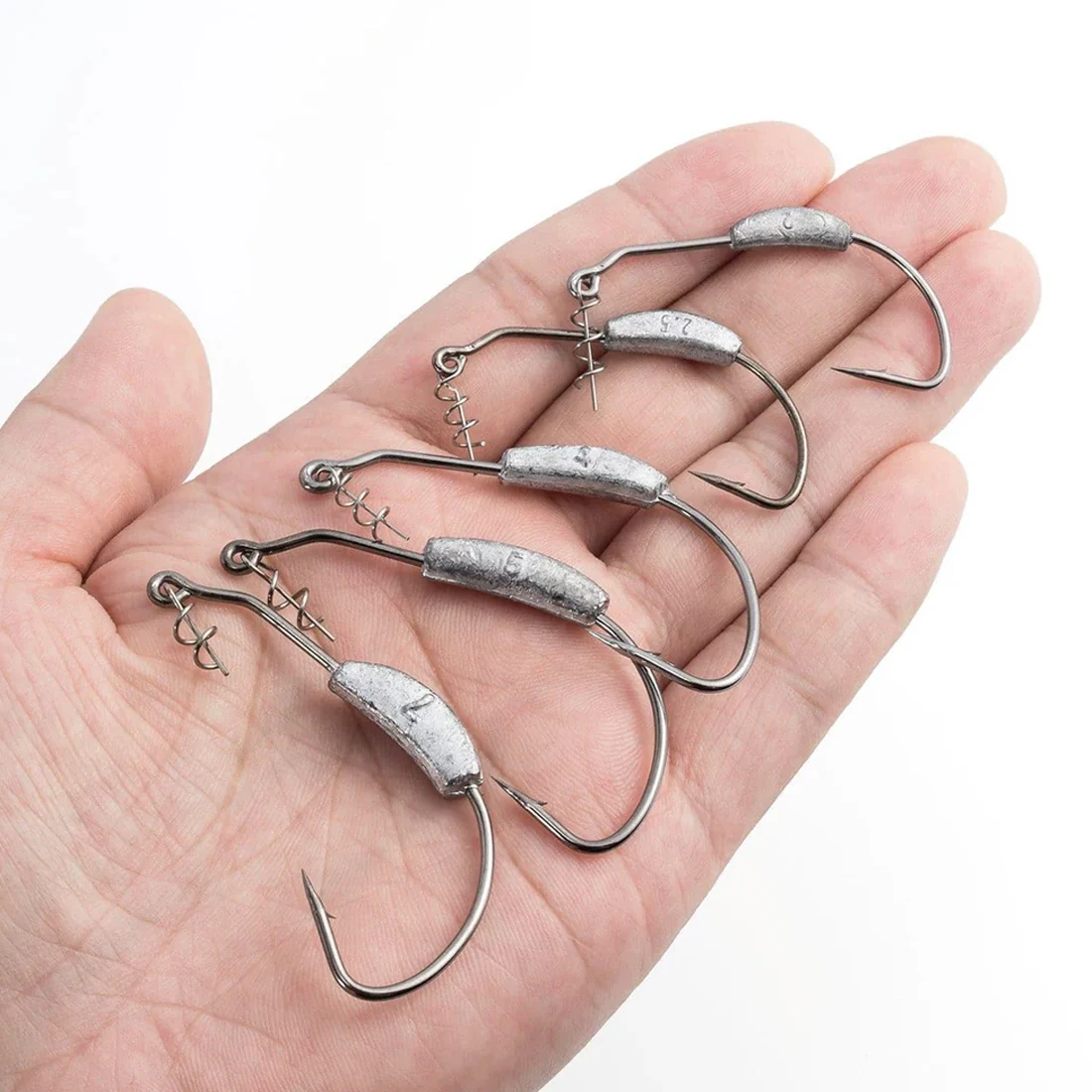 Weighted EWG Worm Hooks 5