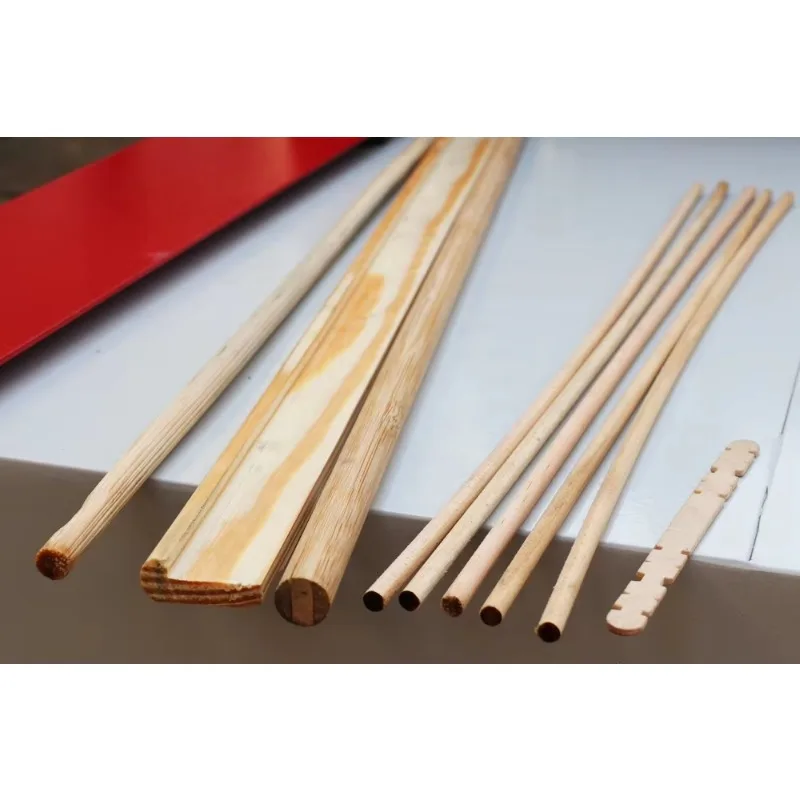 High-Speed CNC Tenoner Dowel Machine with Engine Motor Bearing for High Precision Furniture-Grade Wooden Rods-High Productivity