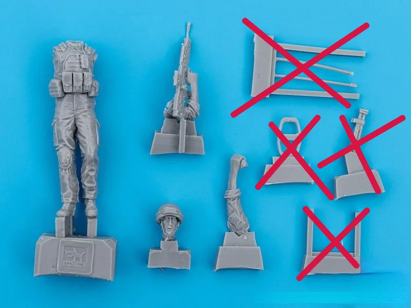 1/35 Scale Die-cast Resin Figure British Minesweeper Suit Model Assembly Kit Diorama Assembly Model Unpainted