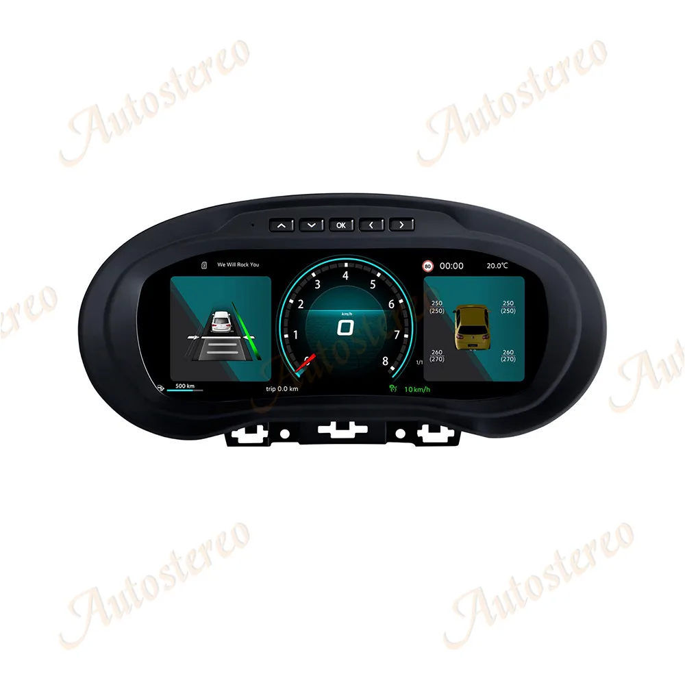 

12.3 inch For Volkswagen POLO 2012-2018 LCD Dashboard Instrument Panel Digital Cluster Smart Gauges Speed Meter