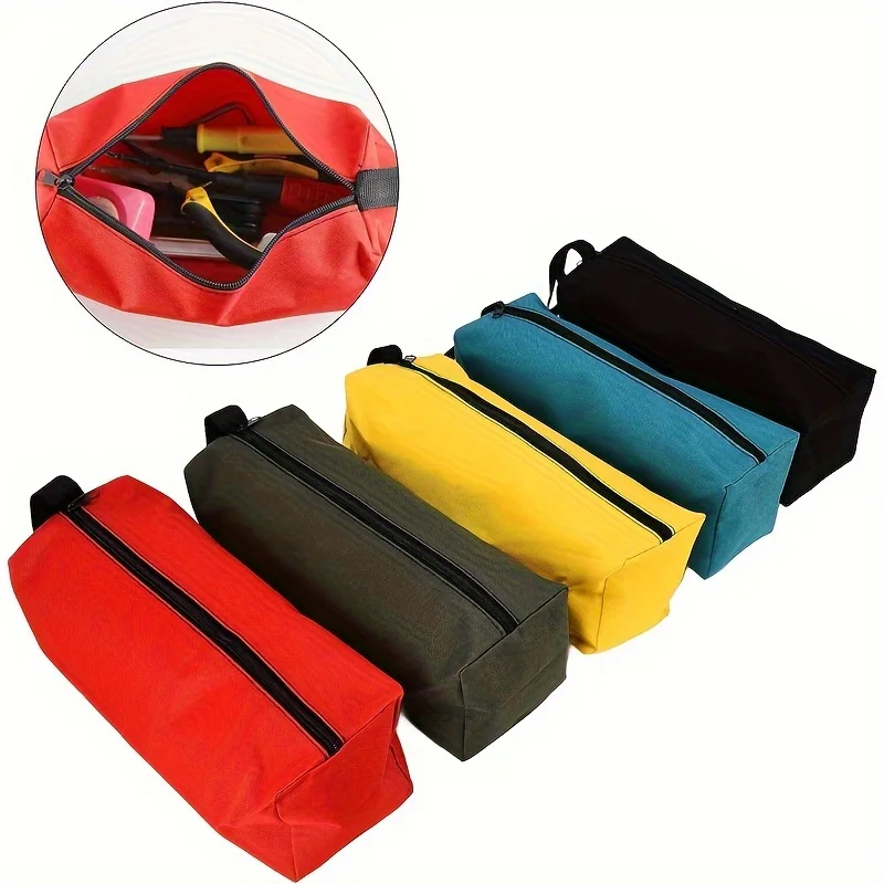 1pc Small Repair Tool Bag, Hand Tool Bag, Small Tool Storage Bag, Hardware Tool Bag