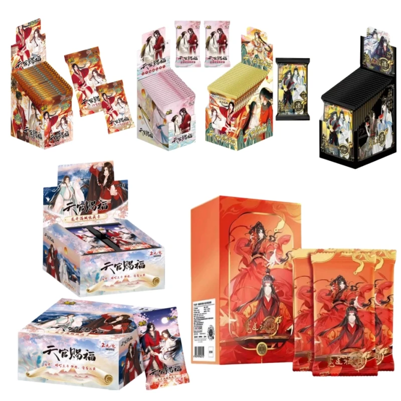Hot Heavenly Officials Blessing Card Taoyuan Thousand Lamps Encountering Flowers Chapter Xie Lian Anime Role Collection Cards