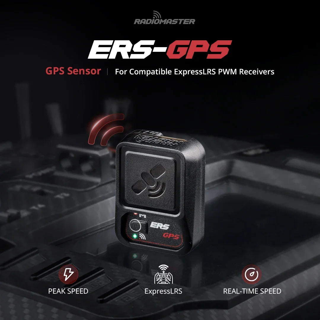 

Radiomaster ERS-GPS — прецизионный GPS-датчик для ШИМ-приемников ELRS