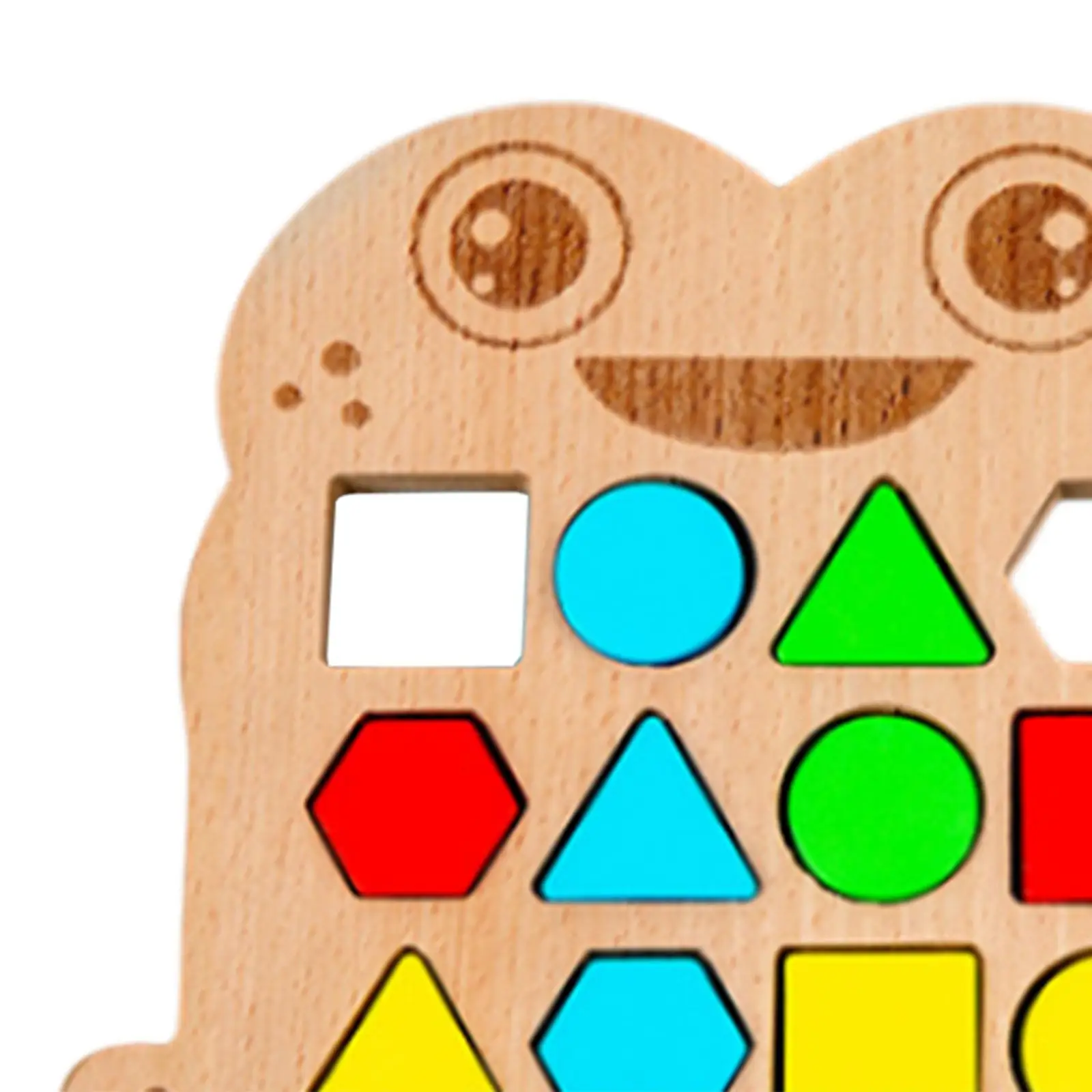 Geometrische Vorm Bijpassende Puzzelspel Leren Speelgoed Montessori Educatief Speelgoed