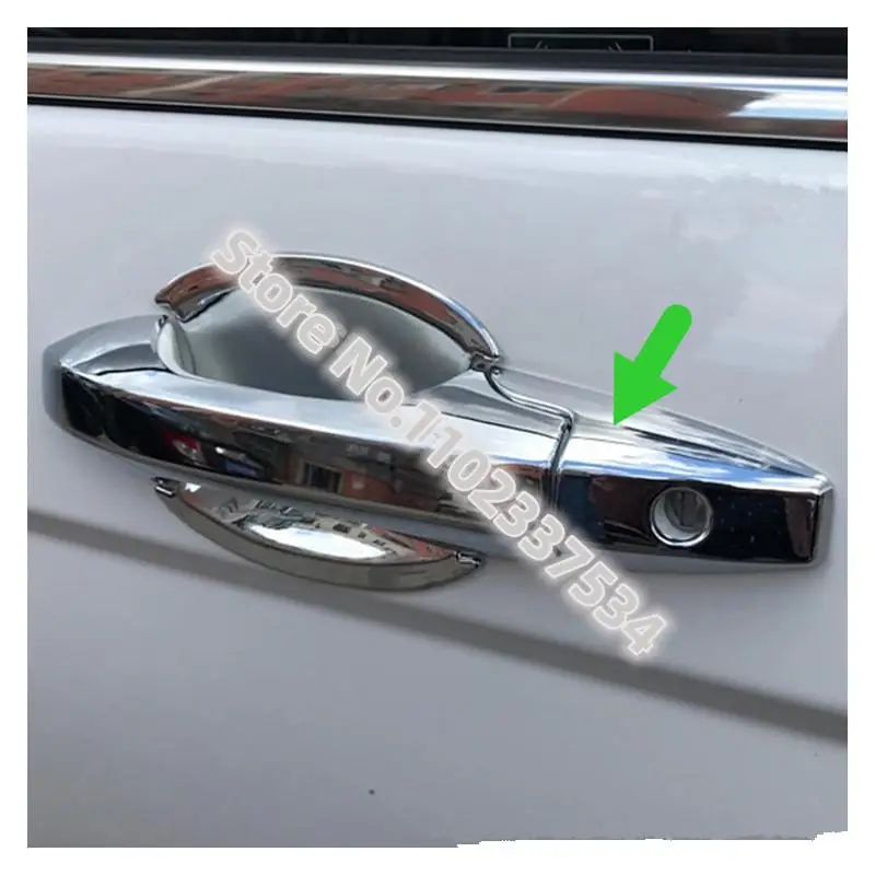 Car styling ABS Chrome Door Handle Bowl Door handle Protective covering Cover Trim FOR Honda CRV CR-V 2007-2011