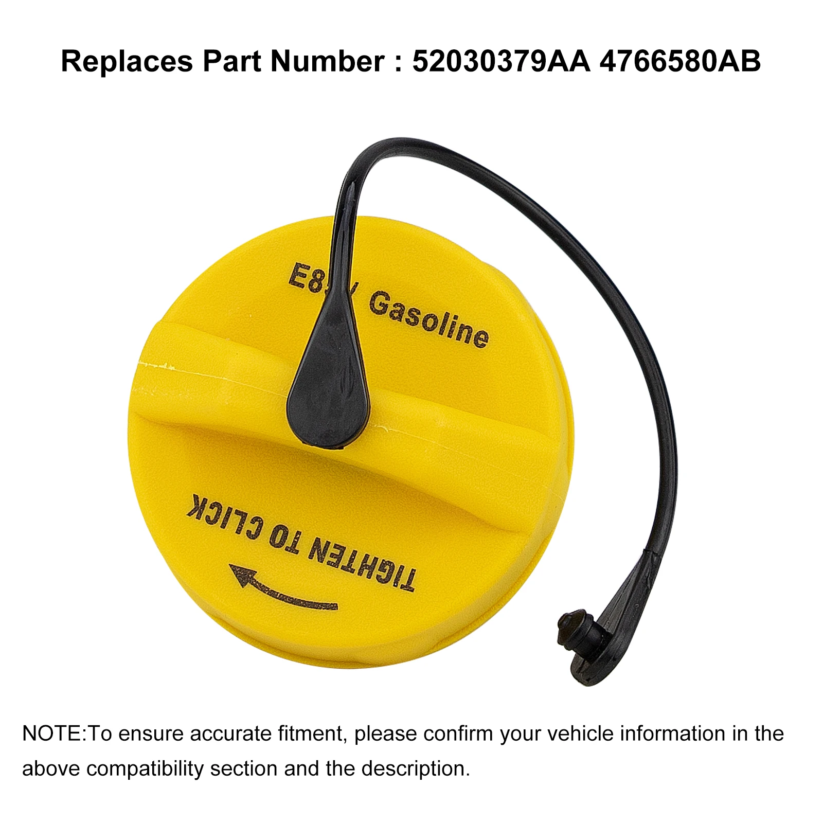 Fuel Tank Cap 52030379AA 4766580AB For Chrysler Dodge Jeep  Dakota Ram Durango Journey Cherokee Grand Cherokee