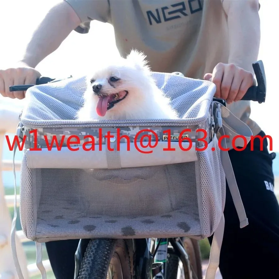 Bicycle Safety Seat Out Bag Dog Shaped Pet Backpack Portable Car Seat Kennel Cat Cat Cage