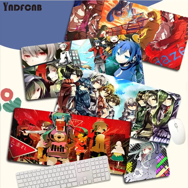 

YNDFCNB Kagerou Project Mousepad New Rubber Mouse Durable Desktop Mousepad Size for Game Keyboard Pad for Gamer