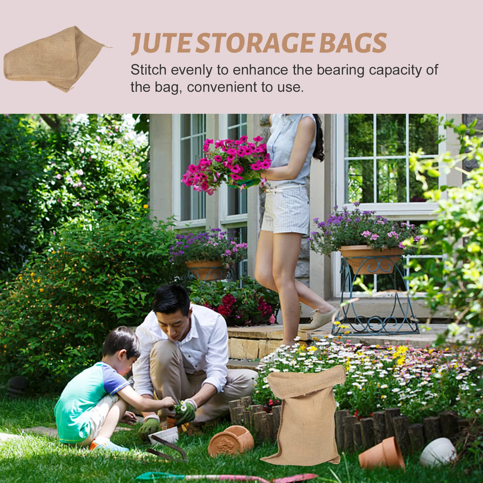 пакеты из мешковины для затопления