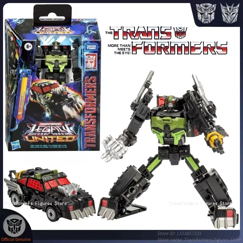 

In Stock Original Hasbro Transformers D-Lockdown G1 Movie Figure Model Anime Action Deformation Robot Toy Festival Popular Gifts