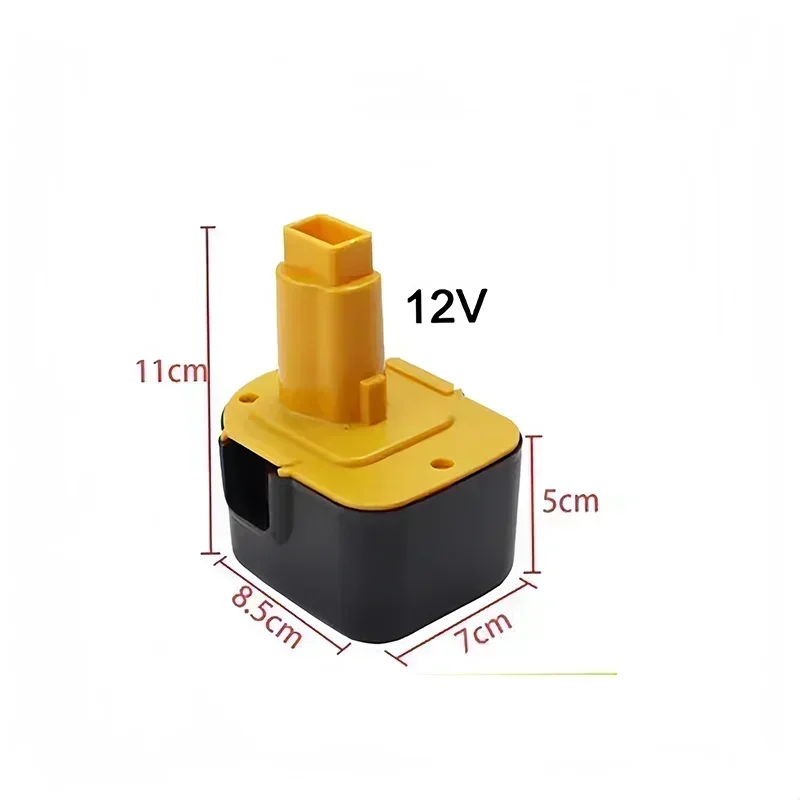 Baterie 12V 3000mAh pro nářadí Dewalt DE9074 DC9071 DE9037 DE9071 DE9075 DW9071 DW9072 DW9074 DC727 DC756 DC980 DC981 DW0 - náhled 6