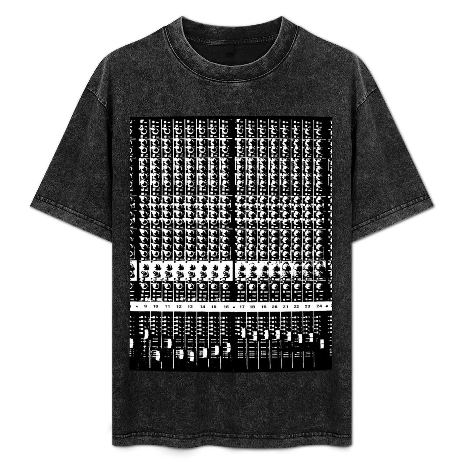 Old School Analog Audio Mixer T-Shirt korean fashion anime figures anime stuff mens graphic t-shirts pack