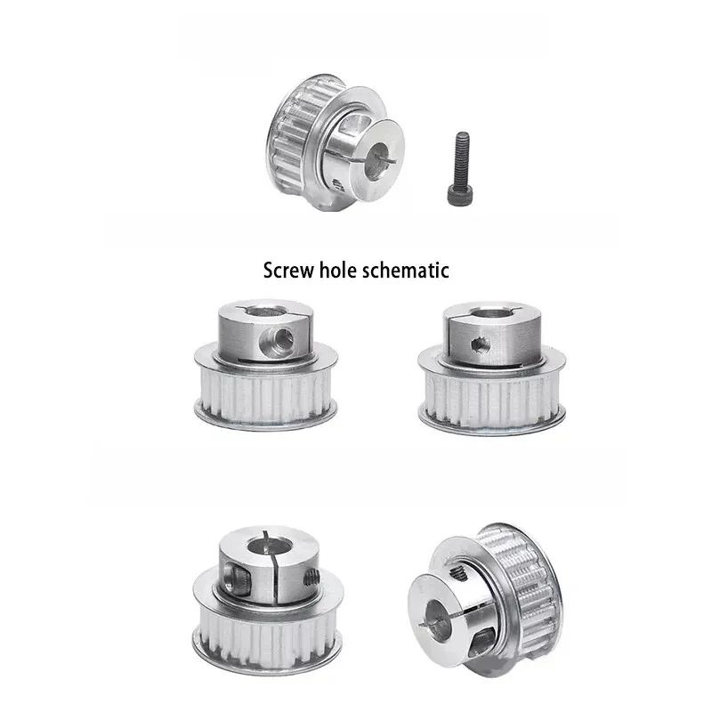 1pc/lot Timing Belt Pulley Xl 15T 18T 20T Clamping Synchronous Pulley Bore 5/6/6.3/7/8/10/12/12.7mm For 3d Printer Accessory