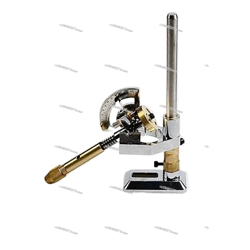 Lapidary Machine Gem Faceting Tool Gemstone Jade Flat Polishing Positioning Equipment Adjustable with Dops 96 72 64 32 Scale