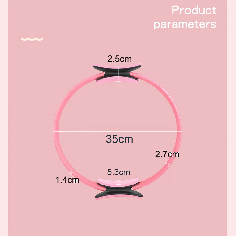 Yoga Pilates Ring Magic Circle Frauen Widerstand Home Workout Zurück Dünne Beine Gestaltung Postpartale Beckenboden Muskel Training – Detail 1