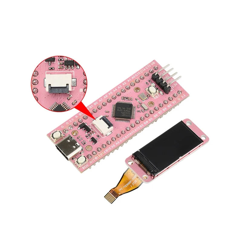 STM32F103C8T6 0.96-inch LCD TFT screen ARM microcontroller Type-C interface STM32 development board Module
