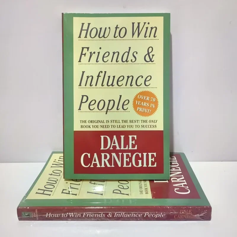 Dale Carnegie-Livre de lecture d\'auto-amélioration pour adultes, How to P1 Friends and Influence People, Compétences de communication