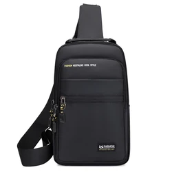 Fashion Multifunction Men's Shoulder Bag Outdoor Sling Crossbody Bags For Male Travel Trend High Capacity Sport Chest Pack