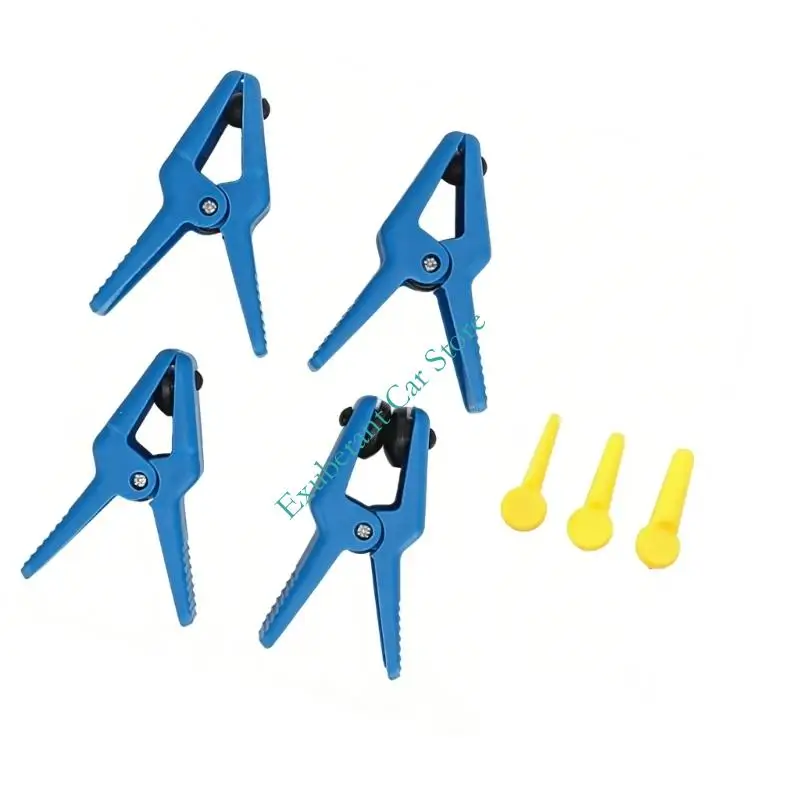 

Plastic Fuels Line & Brake Hose Clamp Set Hose Holder Clamps Tool for Secure Automotive Motorcycle Maintenance & Repair