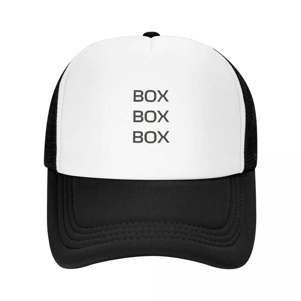 BOX BOX BOX Cap Fashion Casual Mesh Baseball Caps Adjustable Hat Hip Hop Summer Unisex Baseball Hats Polychromatic