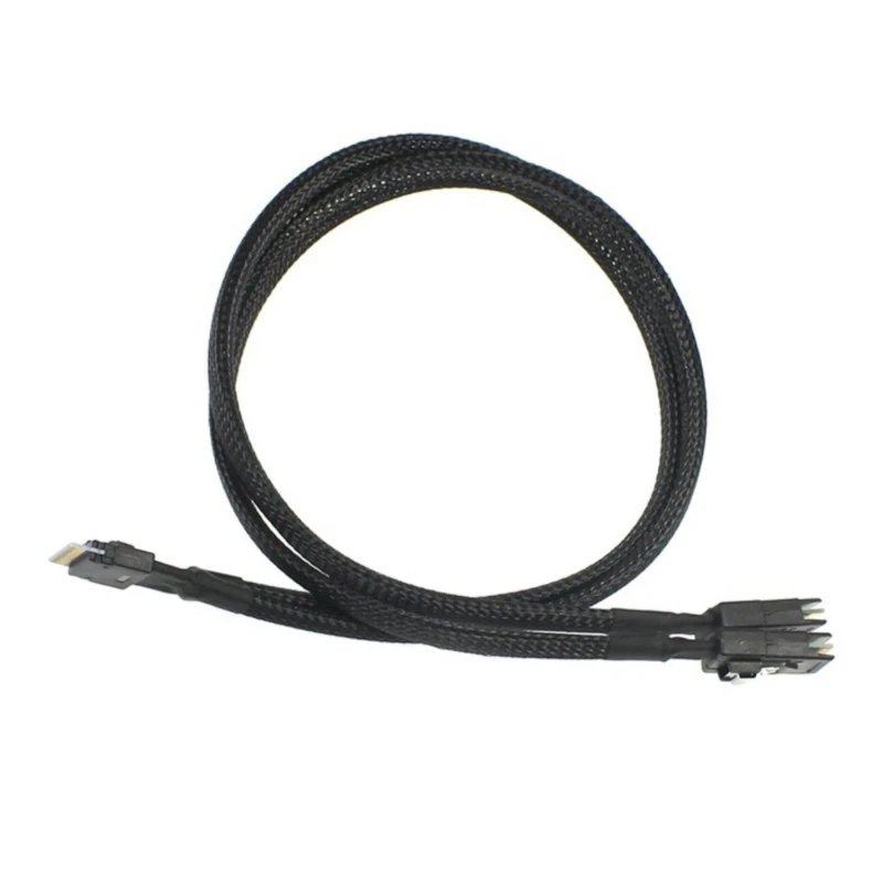 

Y1UB Durability and Small SFF8654 8i to 2xMini 36Pin SFF8087 Cable for MultiDevice Connection Computer Accessories