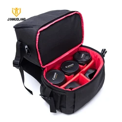 JINNUOLANG Camera Bag Nylon Waterproof Photography Outdoor Wear-resistant High End Camera For Fujifilm Nikon Canon Sony Backpack