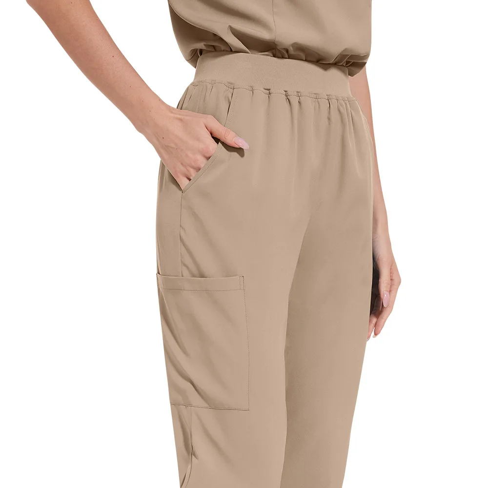 Conjunto fosco, médico, enfermeira, casa de enfermagem, salão de beleza, uniforme de enfermeira, uniforme de trabalho, uniforme de sala de cirurgia, tamanho grande