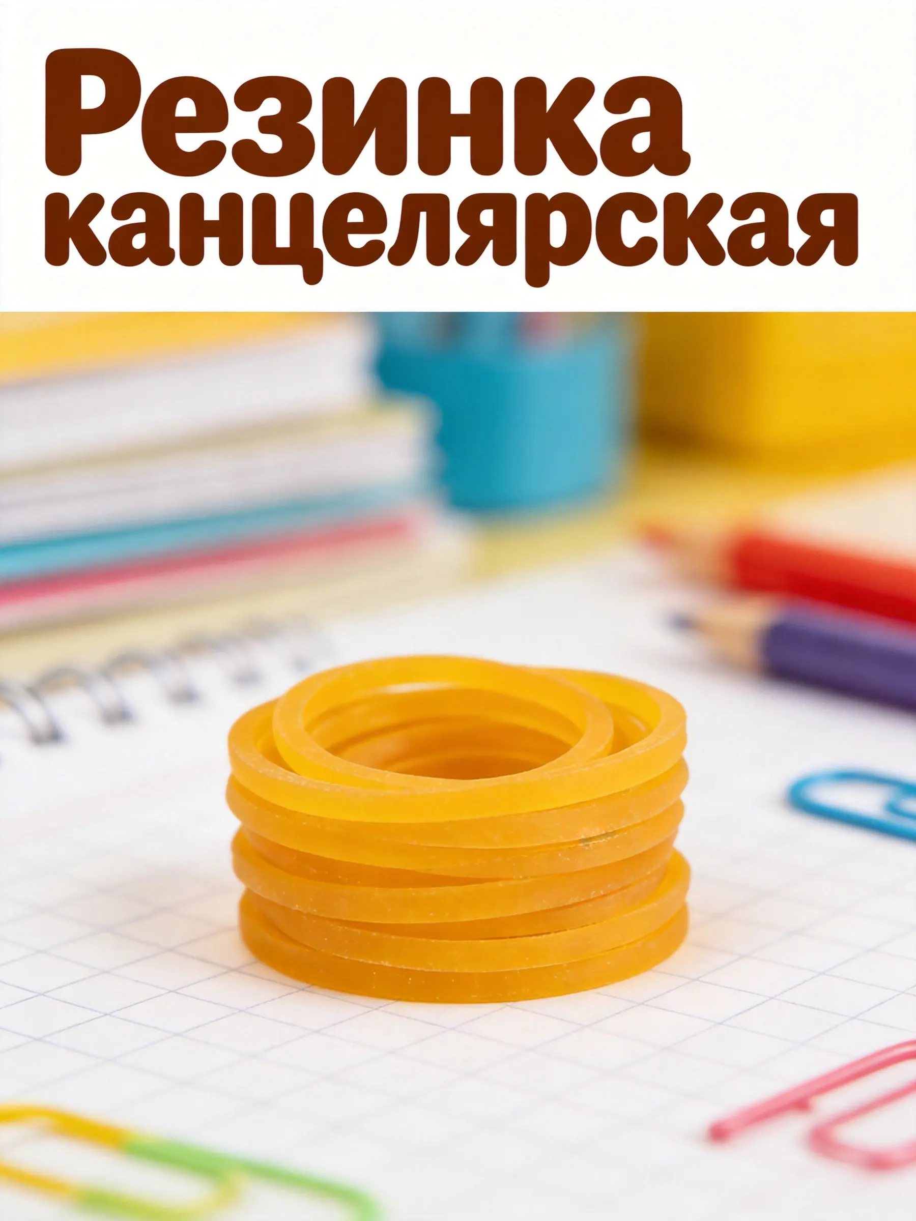100G Premium Natural Rubber Bands 1.5x0.14cm Highly Elastic Reusable Stretchable Bundling Rings Ideal for Home Office School Use