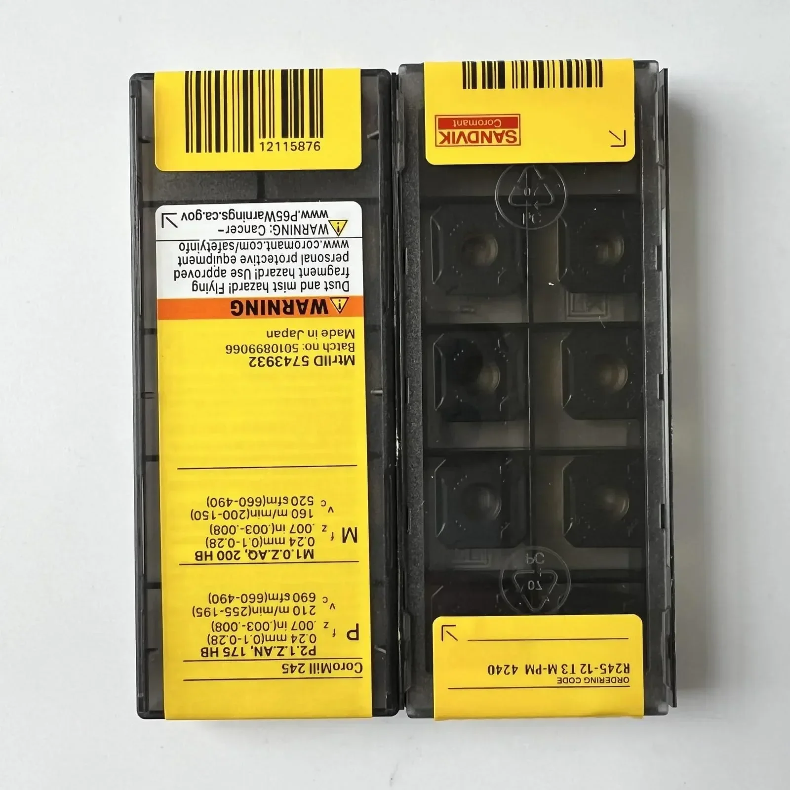 

SANDVIK-Coromant / R245-12T3M-PM 4240 / 10 шт.