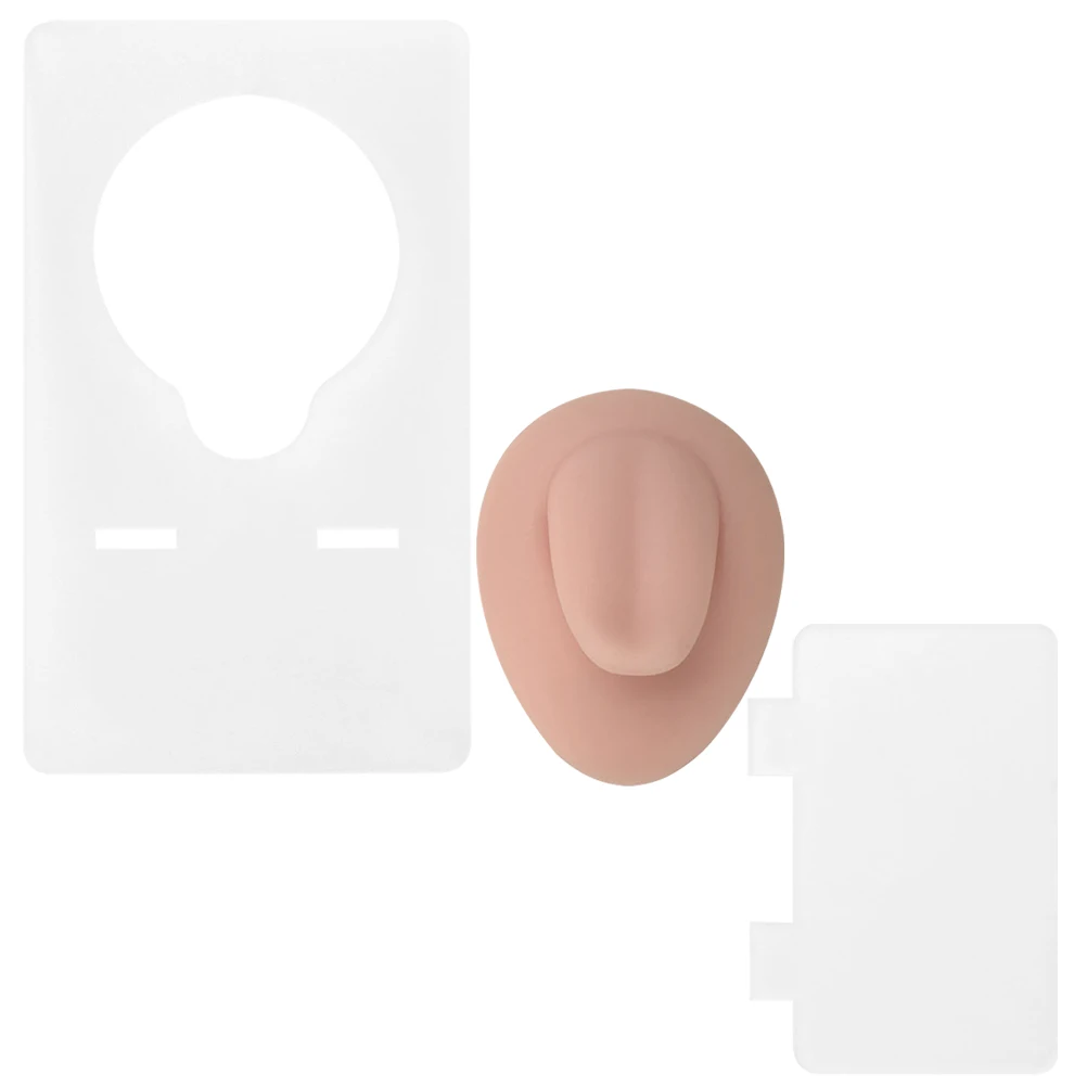 

Silicone Tongue Display Stand Flexible Piercing Practice Fake Tongue Training Body Part for Teaching Piercing Practice