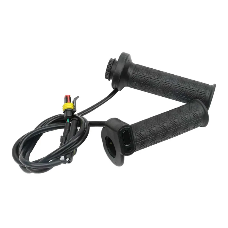 Motorcycles Heated Hand Grips with Waterproof Feature for ATV and Providing Quick Heat in Cold Weather Conditions