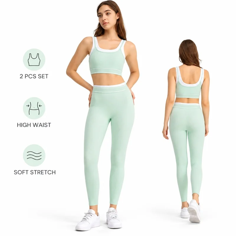two-piece-sports-bra-and-trousers-set-for-women-running-yoga-contrasting-white-strip-hip-lifting-underwear-with-suspenders