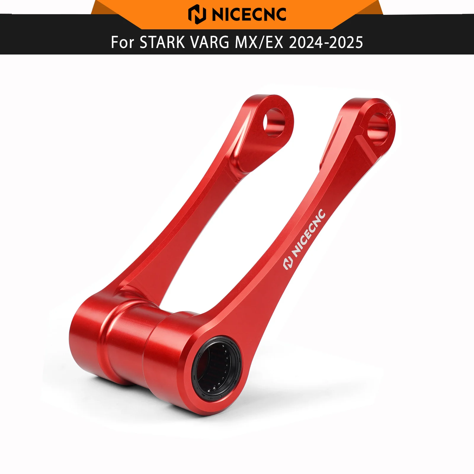 

NICECNC 1″ Lowering Link Kit For STARK VARG MX EX 2024-2025 Electrical Bike Parts 6061-T6 Aluminum Anodization CNC-machined