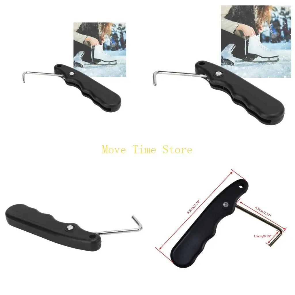 

92me Sport Складная складная кружевная подтяжка конька для кружевного затянувшегося подтягивания ледяной коньк