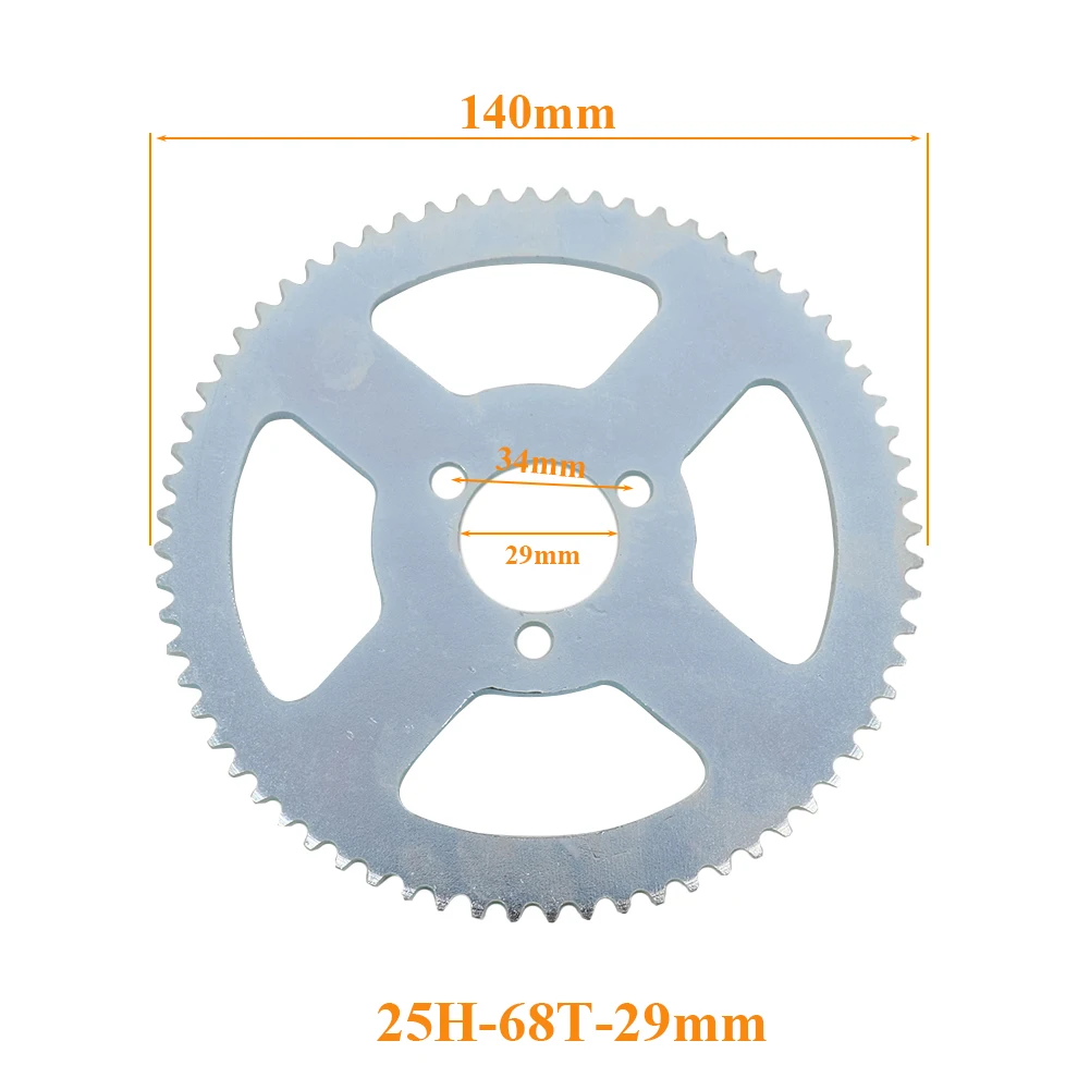 25H 47T 55T 65T 68T 72T 74T 80T 92T Tooth 29MM Rear Sprocket for 47CC 49CC Mini Moto ATV Quad Dirt Pit Pocket Bike Scooter Parts