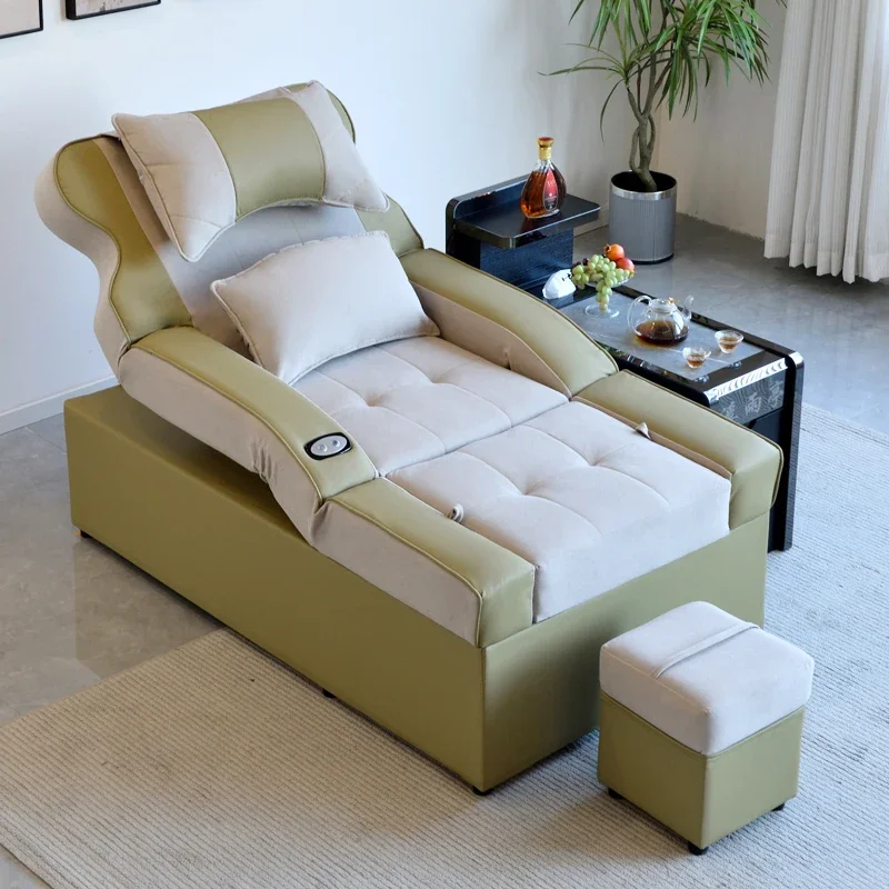 Ergonomic Office Chair Desk Foot Spa Manicure Chairs for the Client Beauty Salon Free Shipping Electric Massager De Pedicure Bed