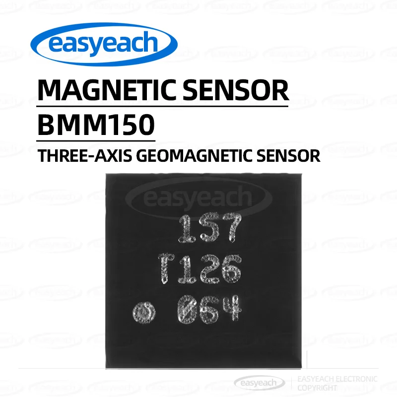 5PCS BMM150 WLCSP-12 Three-Axis Geomagnetic Sensor Attitude Sensor/Gyroscope